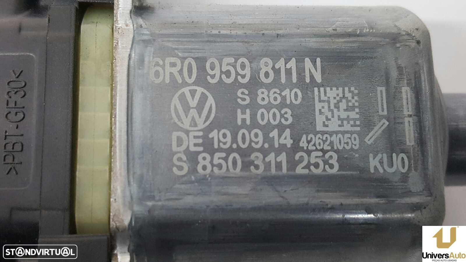 MOTOR ELEVADOR TRASEIRO ESQUERDO VOLKSWAGEN POLO (6C1) ADVANCE BLUEMOTION - 4