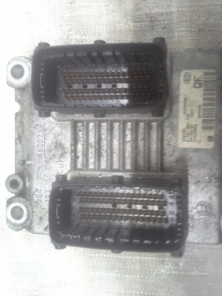 Opel Astra H III 1.6 16V Z16XEP sterownik komputer silnika 0261207722 QF plus wtyczki z wiązką - 4