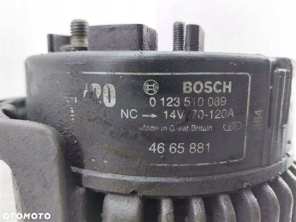 Alternator Saab 93 I2,2 D 1998-2002 4665881 0123510089 - 4