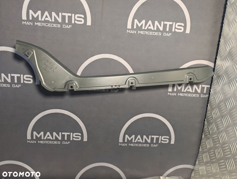 LEWE ZAKOŃCZENIE ZDERZAKA MAN TGX LISTWA ZAŚLEPKA ORYGINAŁ 81.41610-0699 - 2