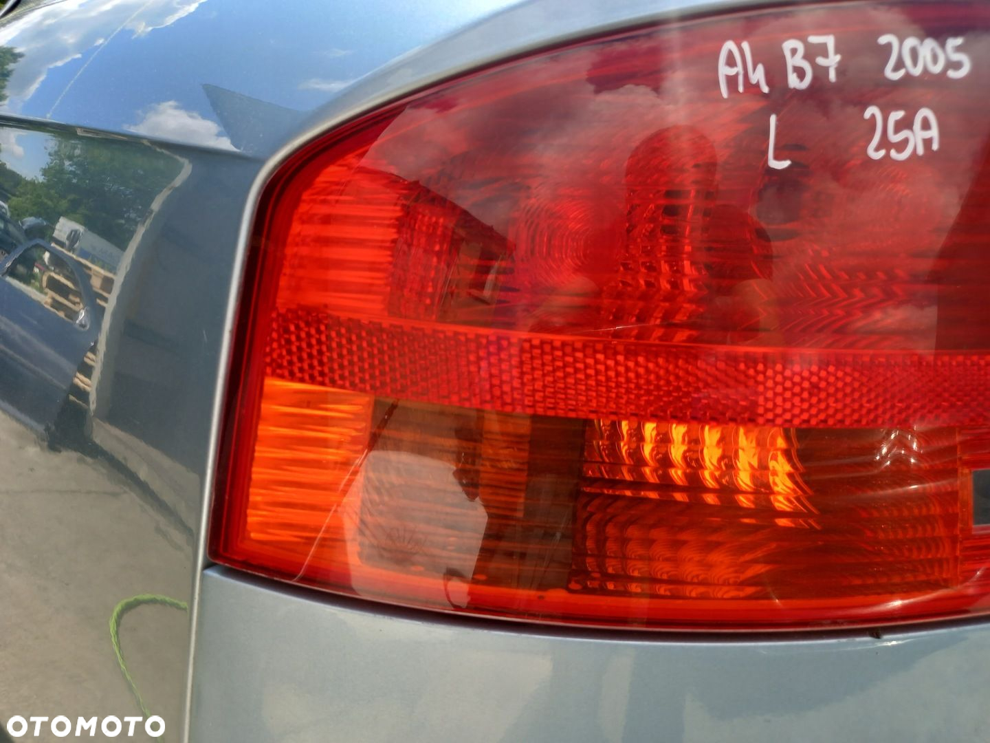 AUDI A4 B7 S-LINE LAMPA LEWA TYLNA LEWY TYŁ Z BŁOTNIKA BŁOTNIK - 4