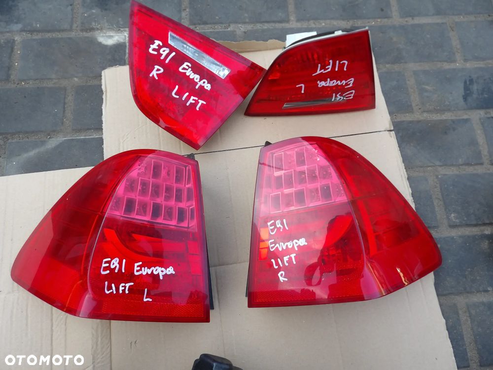 BMW - E91 - KOMPLET TYLNYCH LAMP - LEDY - EUROPA  - 4871737  4871738  4871740  4871739 - - 1