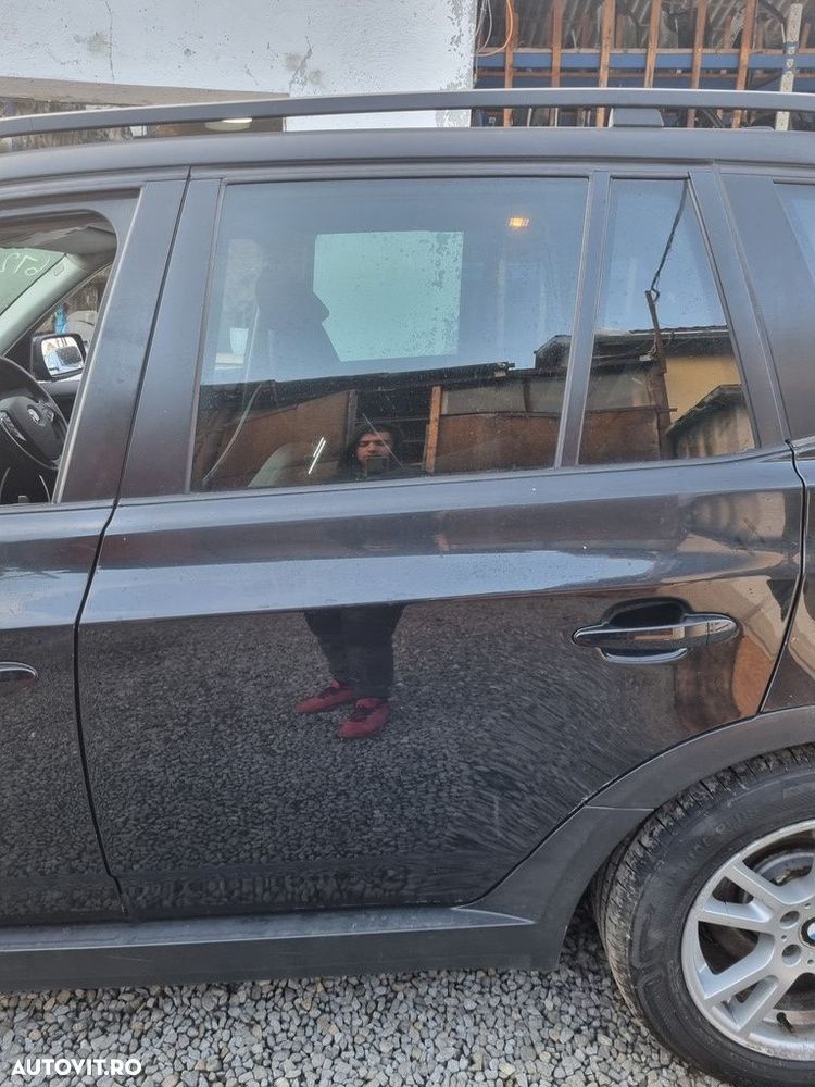 Usa Stanga Spate BMW X3 E83 Facelift 2006 - 2010 SUV 4 Usi Black Sapphire Metallic 475 ... - 1