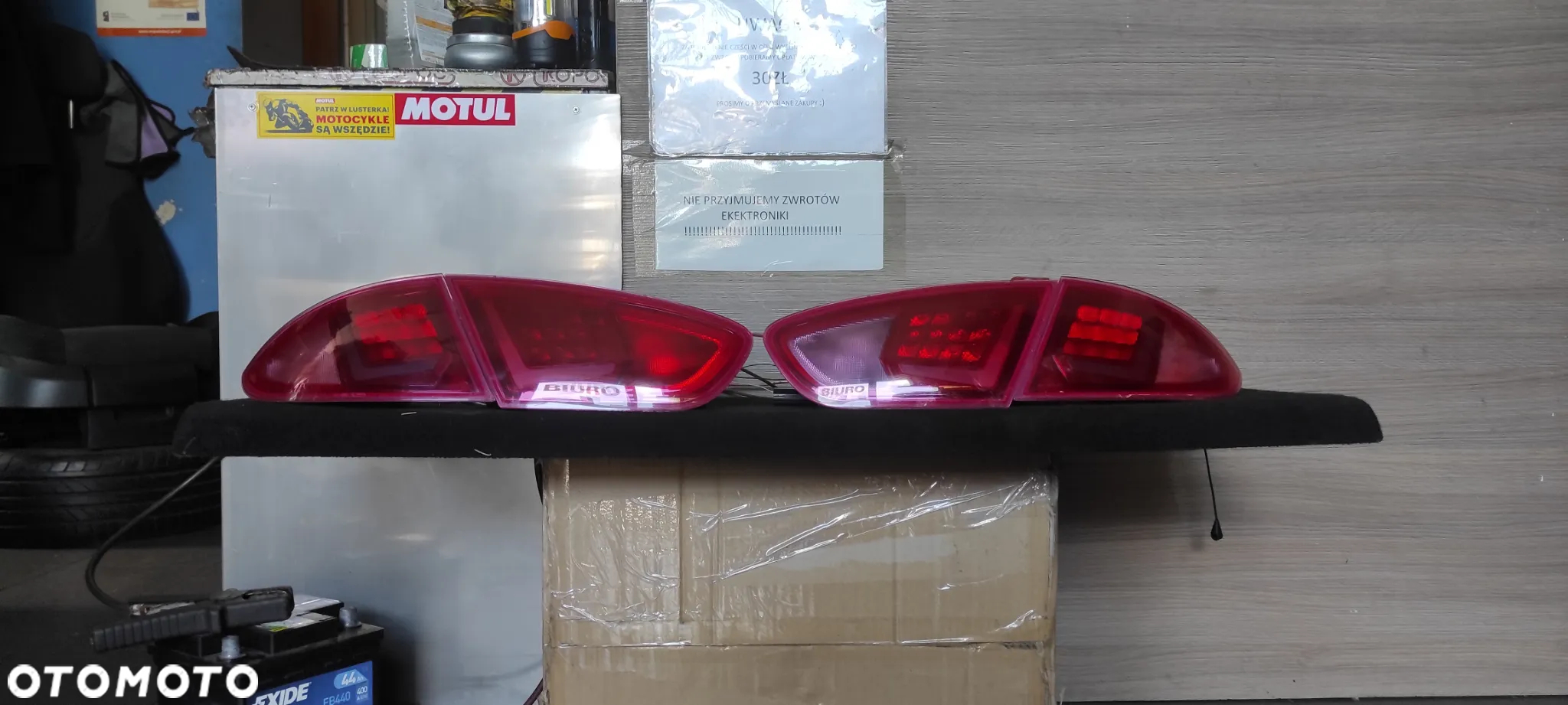 SEAT LEON 2 LIFT LAMPA LAMPY TYŁ TYLNE PRAWA LEWA LED DIODY DRL KOMPLET CUPRA FR  MS DESIGN WYSYŁKA !!!!!! - 7