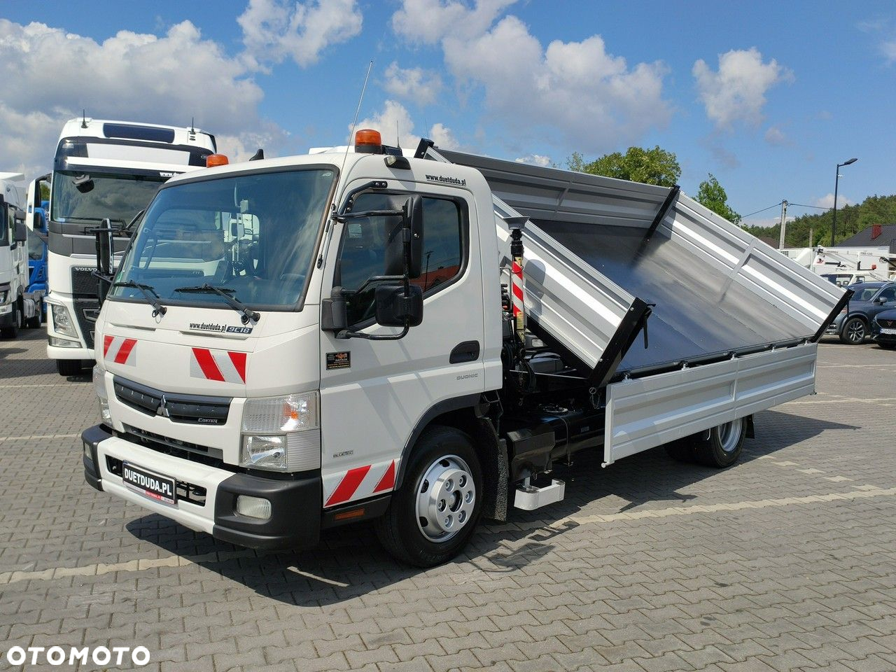Mitsubishi Canter Fuso 9C18 3.0/180KM Automat, HDS FASSI F30 Wywrotka 3-str - 10