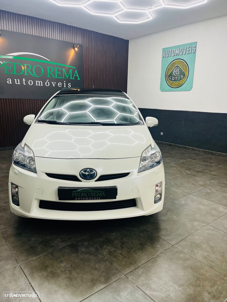 Toyota Prius 1.8 Premium+Pele+GPS - 10