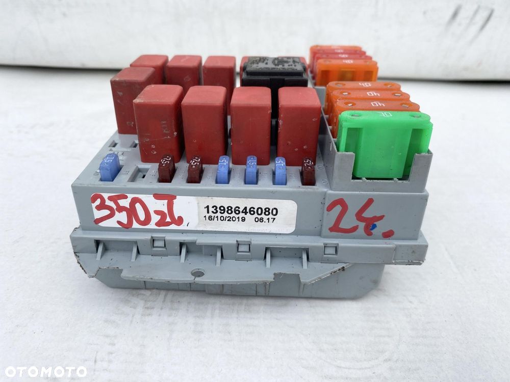 DUCATO BOXER JUMPER 14- SKRZYNKA MODUŁ WKŁAD BEZPIECZNIKÓW 1398646080 - 3