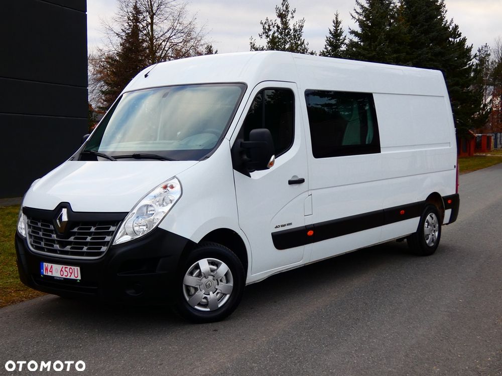 Renault MASTER 2.3DCI BRYGADÓWKA L3 H2 dubelkabina 6 osób - 1