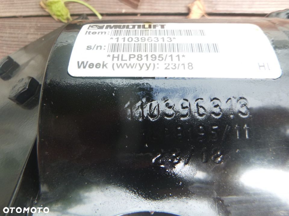 siłownik hydrauliczny 190cm hiab multilift hlp8195/11 do windy haka - 8