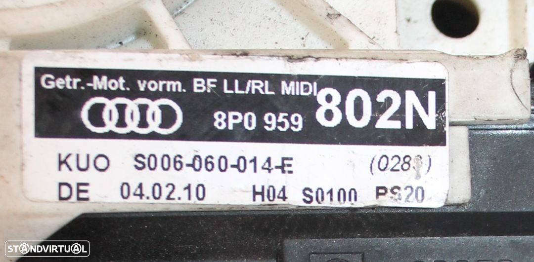 Motor Elevador Vidro Audi A3 - 3