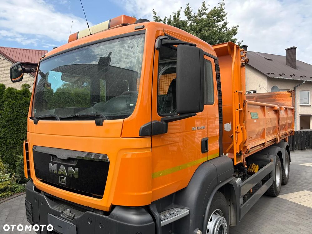 MAN TGS 33.400 / 167.000km !!! / wywrotka / kiper / salon Polska / SKIBICKI / Wywrot 3-stronny / RESOR / 6x4 / MILLER / TGX - 8