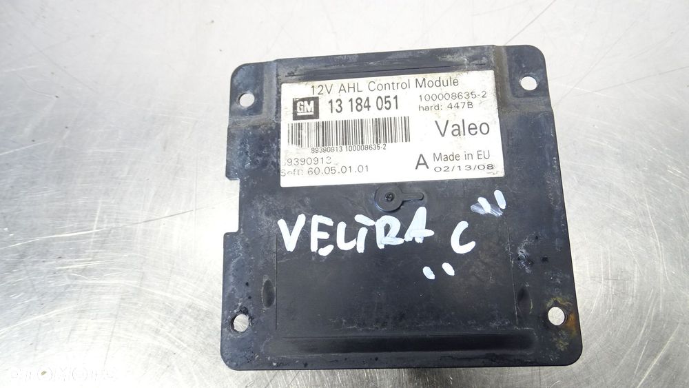 MODUŁ SKRĘTU XENON OPEL VECTRA C LIFT 1.9CDTI 13184051 - 1