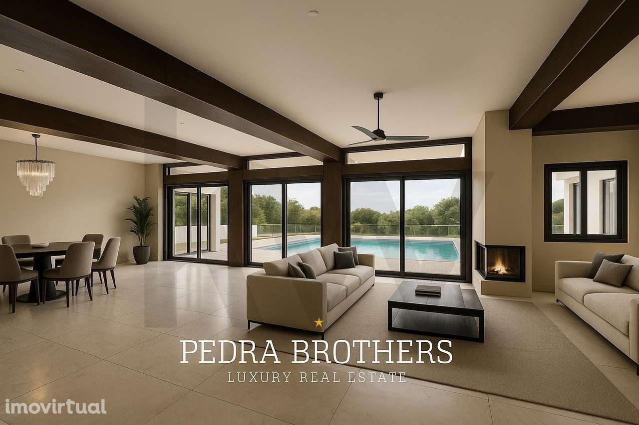 Lombos Sul – Carcavelos | Moradia T6 com piscina | Lote 1.522 m2 | 2 g - Grande imagem: 4/60