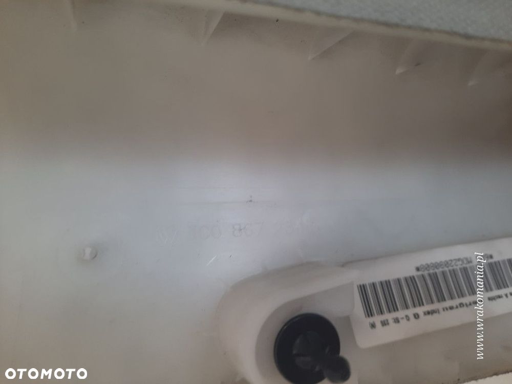 VOLKSWAGEN PASSAT B6 OSŁONA SŁUPKA PRZÓD PRAWA GÓRNA 3C0967233G - 2
