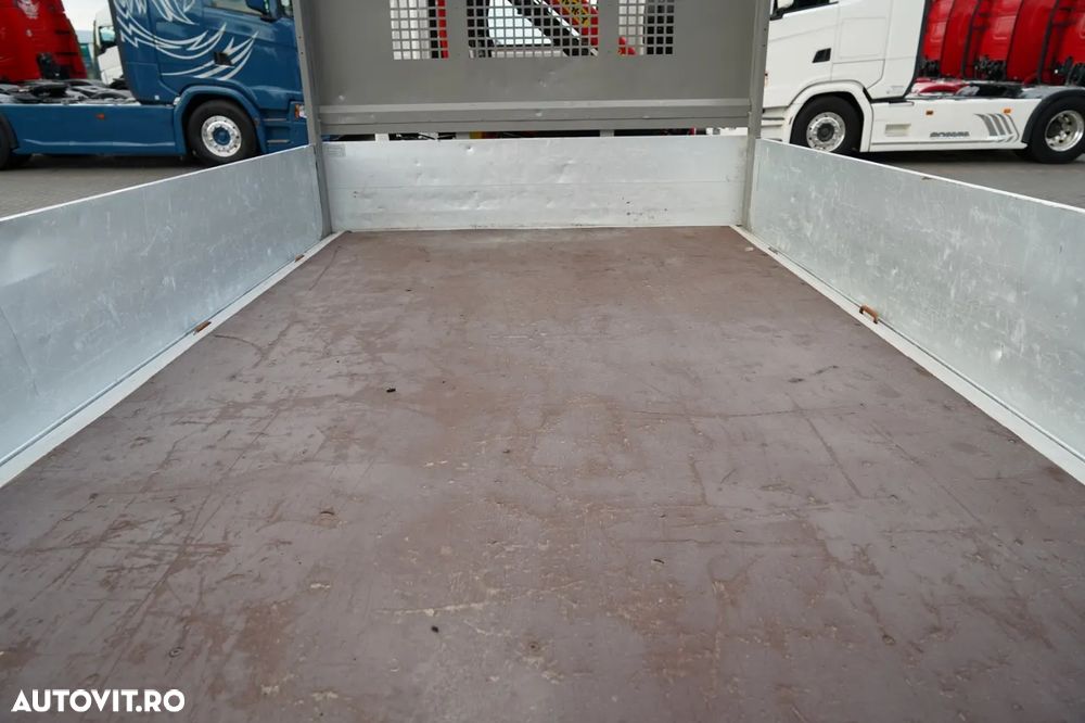 Isuzu M21 / 120 CP / 3,25 M TRANSMISIE / TWIN / + PALGINGER PK 2900 B / 990 KG CAPACITATE DE RIDICARE / ATINGERE 6,2 M / 2021 - 20