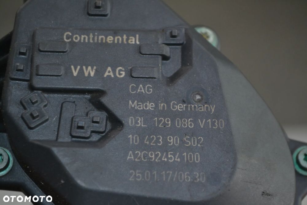 VW AUDI SEAT SKODA 2,0 TDI NASTAWNIK KLAP KOLEKTORA SSĄCEGO 03L129086 - 3