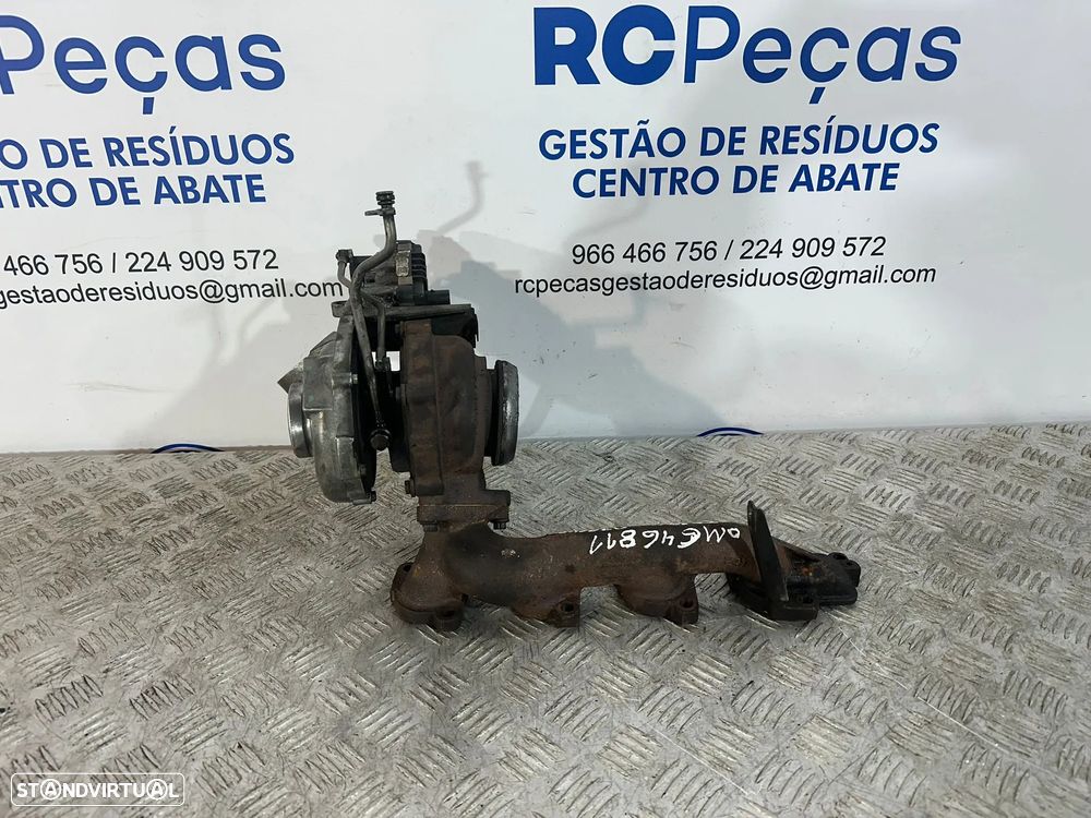 .Turbo Original Garrett GTB17V Mercedes Benz 170cv 2.2 CDi A6460901080 2006 - 2010 - 3