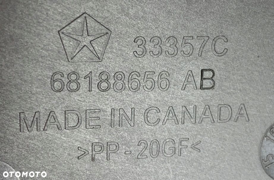 U8 CHRYSLER PACIFICA II 16- 3.6 DOLOT FILTRA POWIETRZA 68188656AB - 15