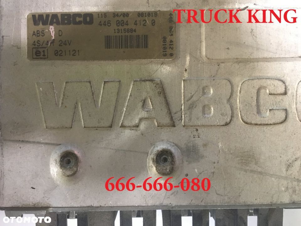 STEROWNIK WABCO 4460044120 ABS-D 4S/4M 24V 021121 - 1