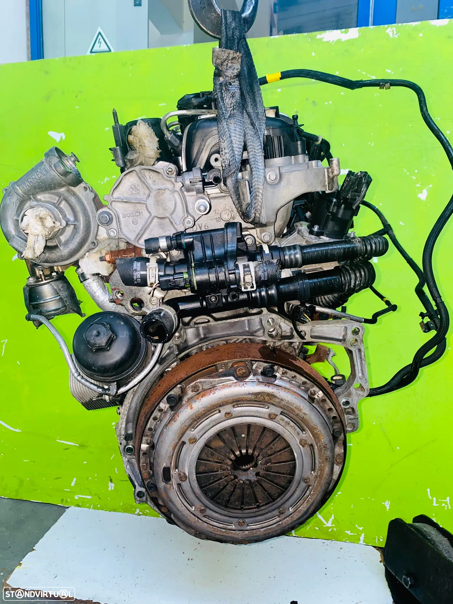 Motor Ford Focus 1.6 Tdci - G8DB-7M5Q6007FB - 2003 / 2015 - 6