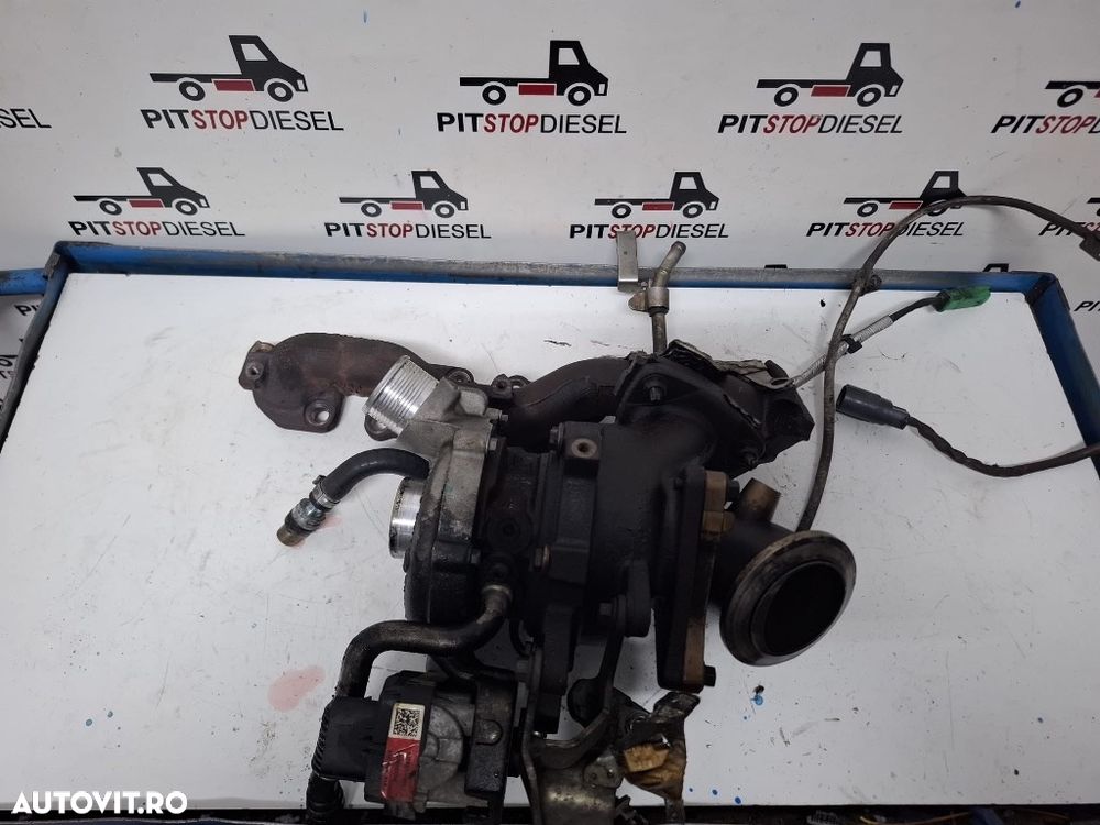 Turbo turbina turbosuflanta JAGUAR F-PACE XJ HK83 6K682 AA HK836K682AA 2015 2016 2017 2018 2019 - 4
