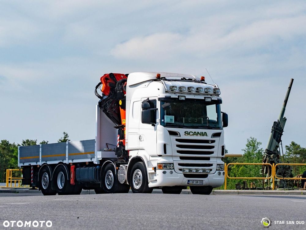 Scania R560 8x2 PALFINGER PK 85002 Fly Jib HDS Żuraw Crane Kran - 9