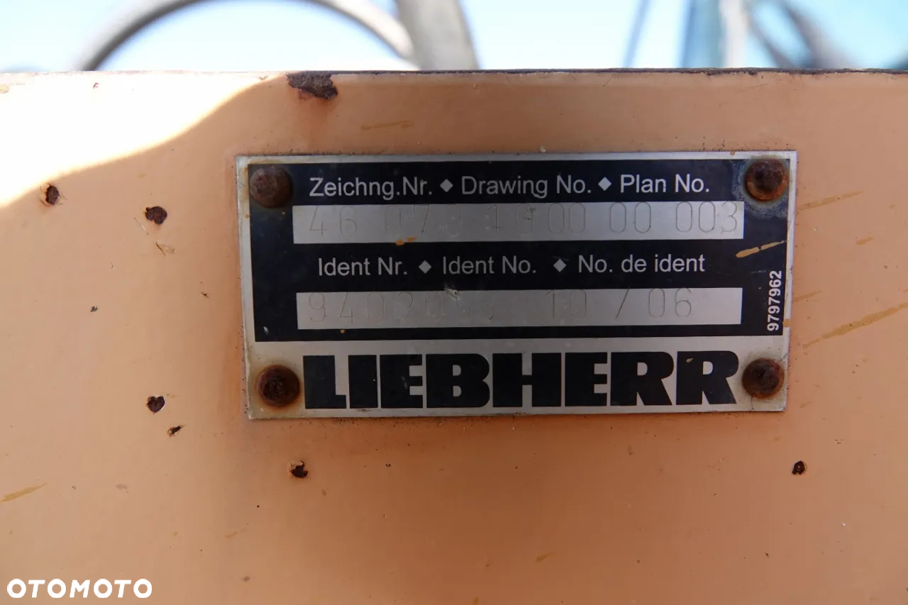 Liebherr R 634 / ŁADOWARKA CZOŁOWA / NA GĄSIENICACH / ZRYWAK TYŁ / 2007 ROK - 15