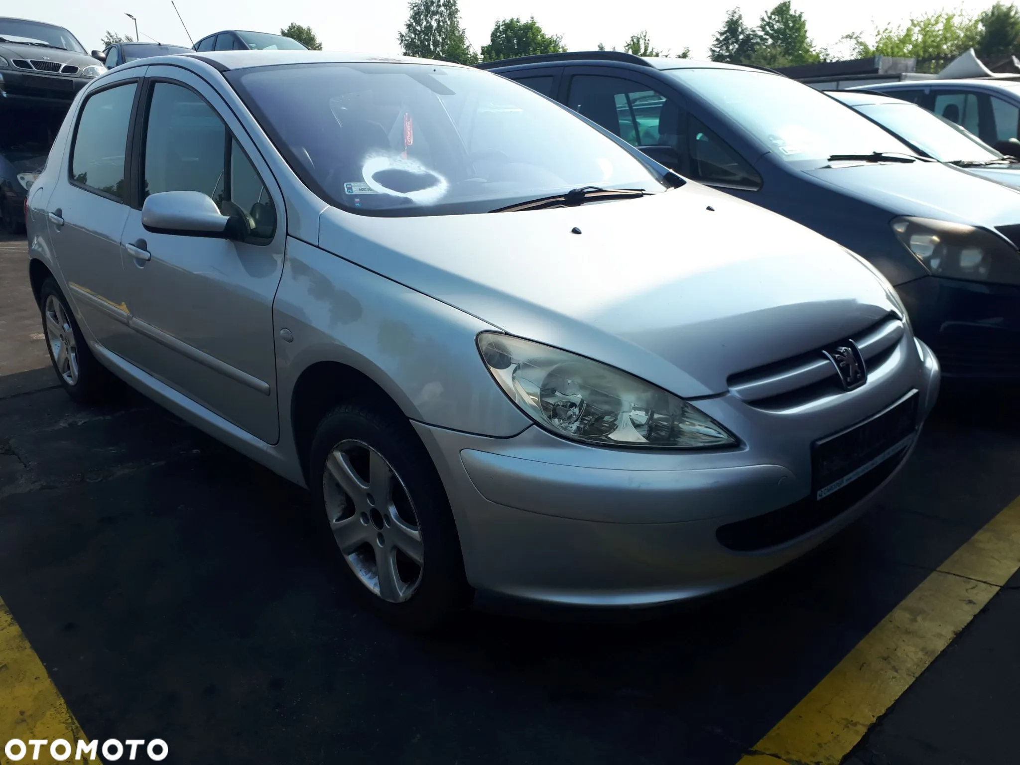 PEUGEOT 307 01-05 1.6 16V NFU PANEL NAWIEWU KLIMATYZACJI CLIMATRONIC - 6