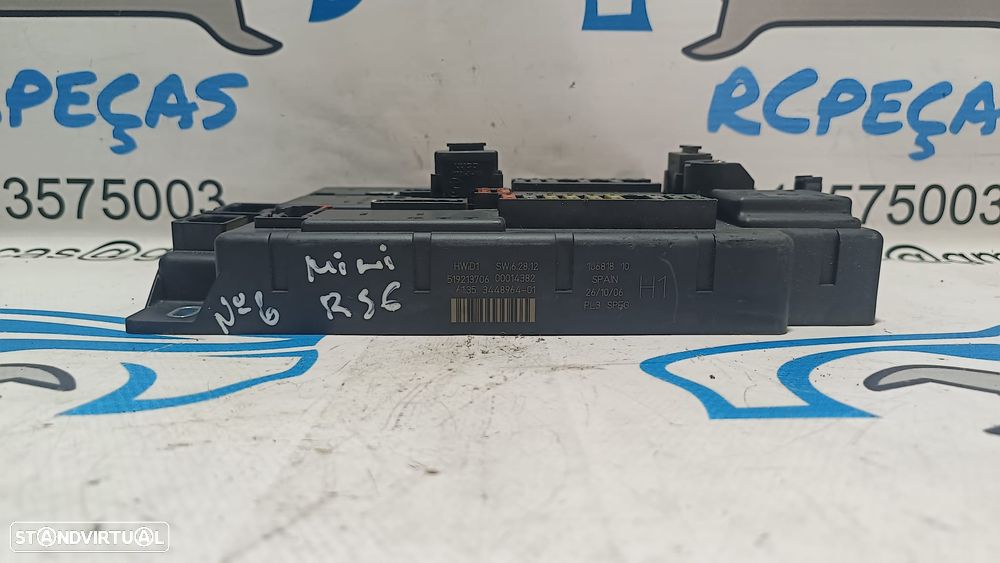 TAMPA CAIXA FUSIVEIS TAMPA PAINEL COMANDO CONTROLO SAM MINI COOPER R56 519213706 6135344896401 61353448964 3448964 10681810 R55 R57 CLUBMAN R58 R59 R60 COUNTRYMAN R61 PACEMAN - 4