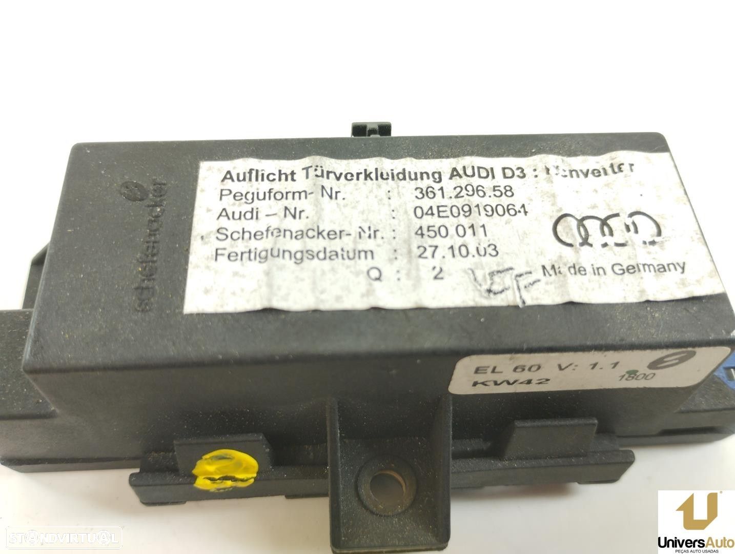 MODULO ELECTRONICO AUDI A8 2005 -04E0919064 - 1