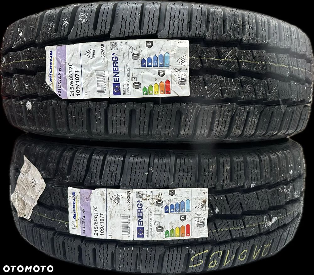 2 x 215/60R17C Michelin Agilis Alpin - 1