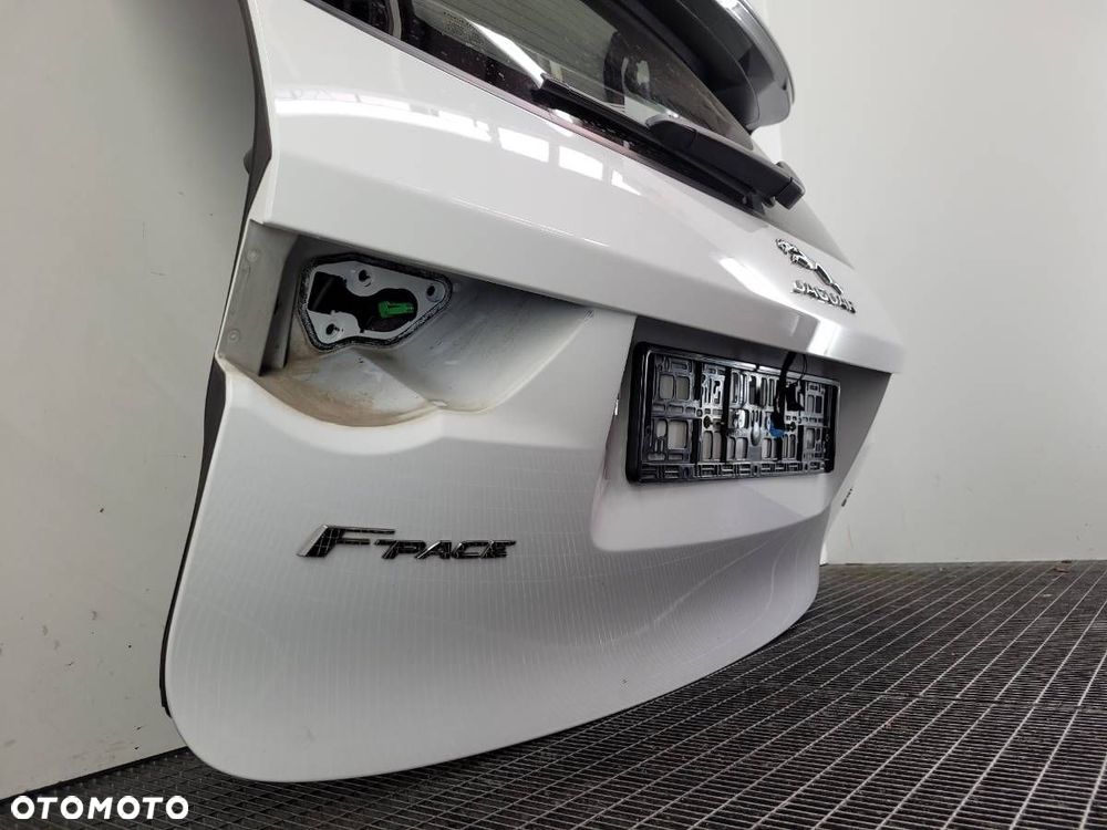 KLAPA TYŁ BAGAŻNIKA JAGUAR F-PACE X761 LRC NER POLARIS WHITE ORYGINAŁ - 6