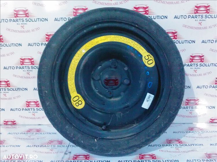 roata rezerva seat ibiza 1.4b an fabr. 2001 - 1
