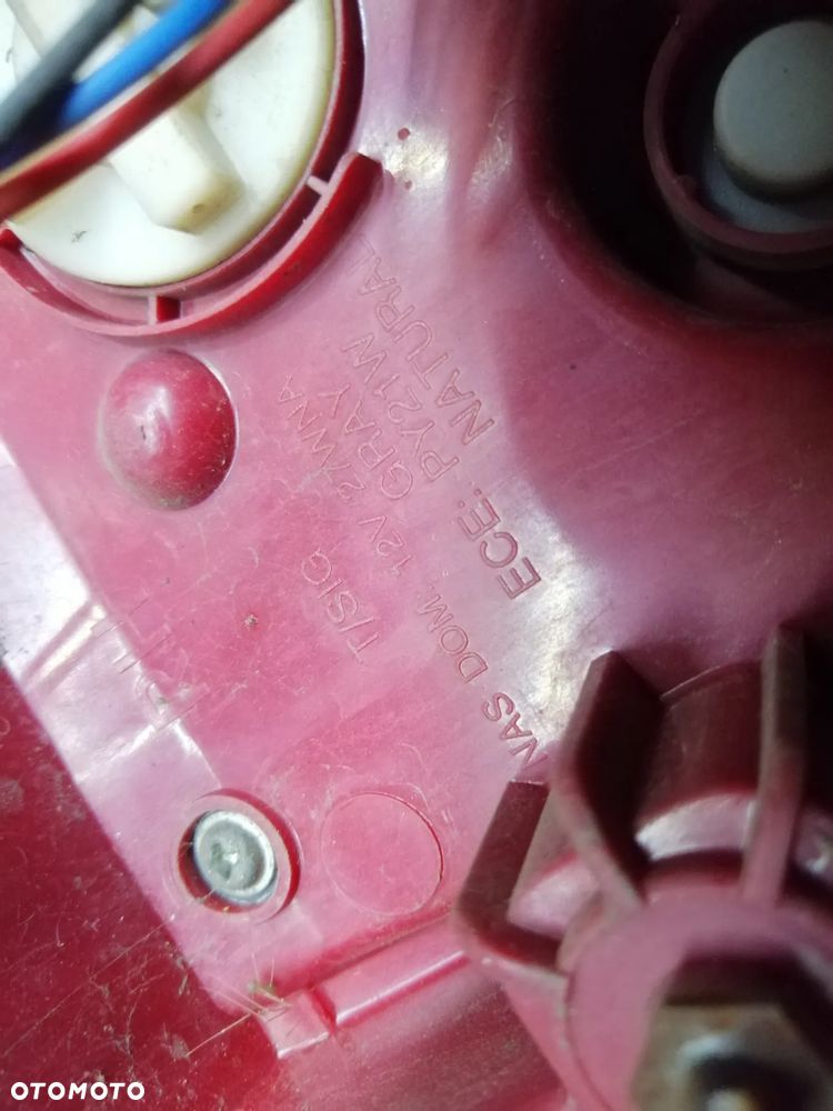 Chevrolet Aveo T250 HB 5D lampy tylne komplet EU - 6