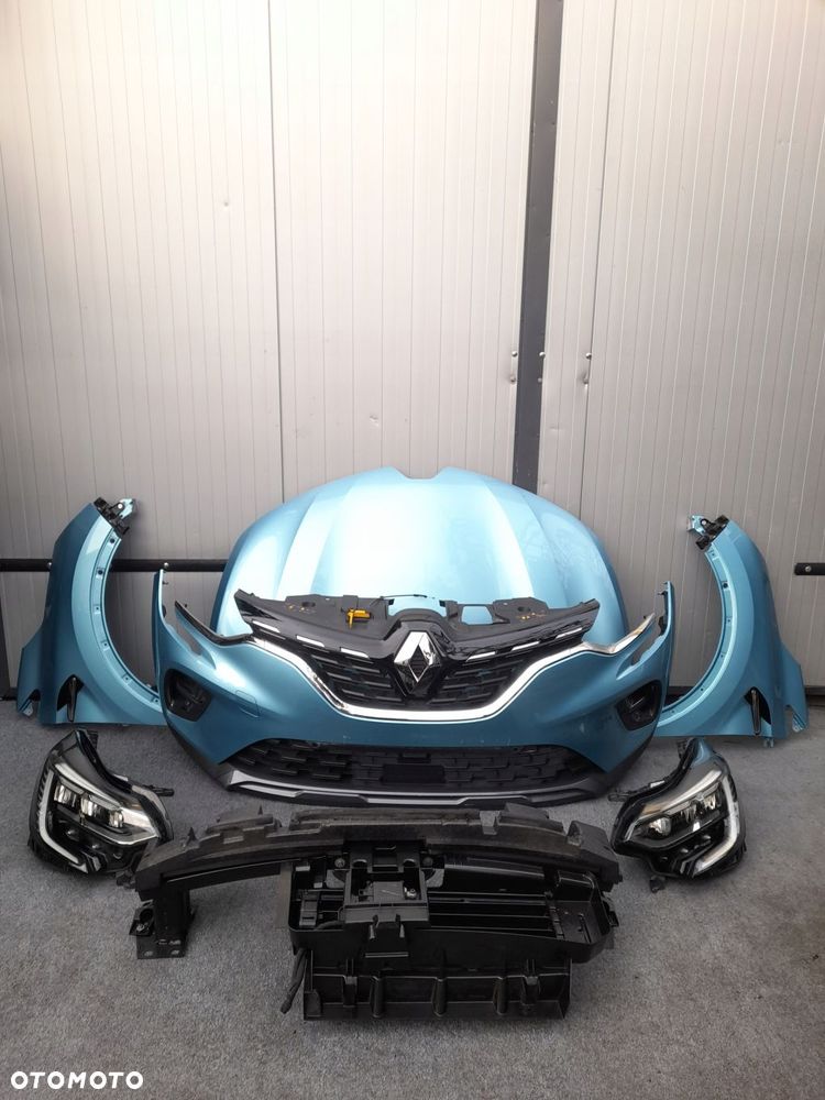 przód kompletny maska lampy zderzak renault captur ii 1.6 hybrid - 1
