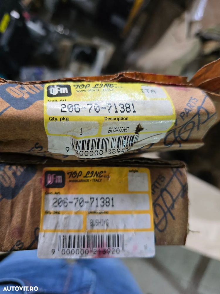 Piese Originale Komatsu: Bucse si Bolturi Noi - Lista Coduri si Preturi - 6