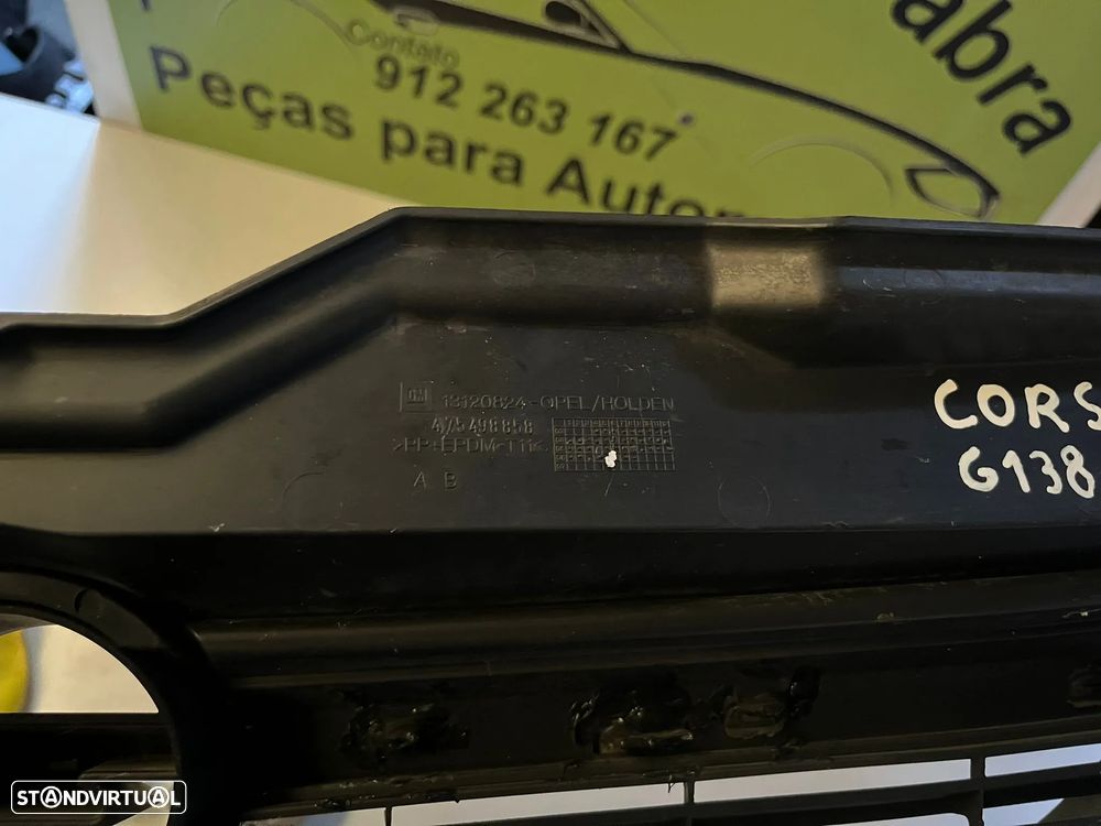 Opel Corsa C GRELHA PARA CHOQUES FRENTE - G138 - 5