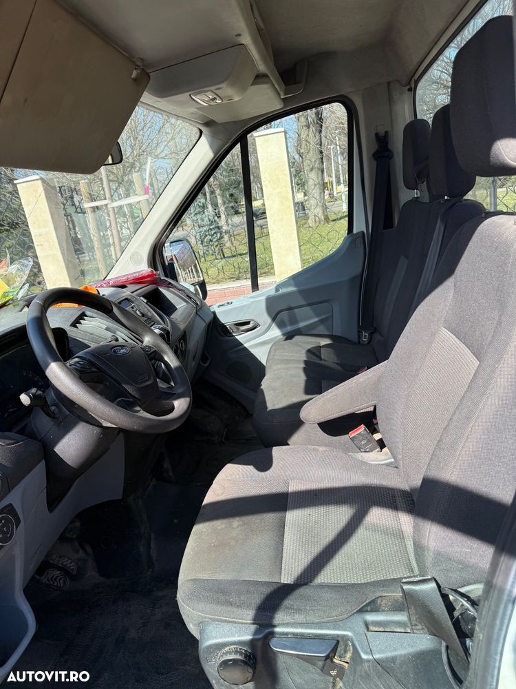 Ford L3 Basculabil Basculare 2019 Punte Dubla Unic Proprietar de noua Km reali Carte service kit distribuție și kit ambreiaj schimbat - 27