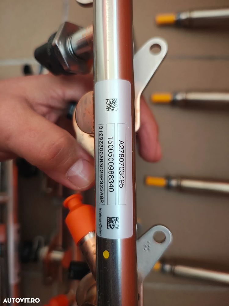 Lot 30 Piese Injecție NOI Bosch Mercedes-Benz – Injectoare, Pompe HP, Rampe (M276/M278) - 6