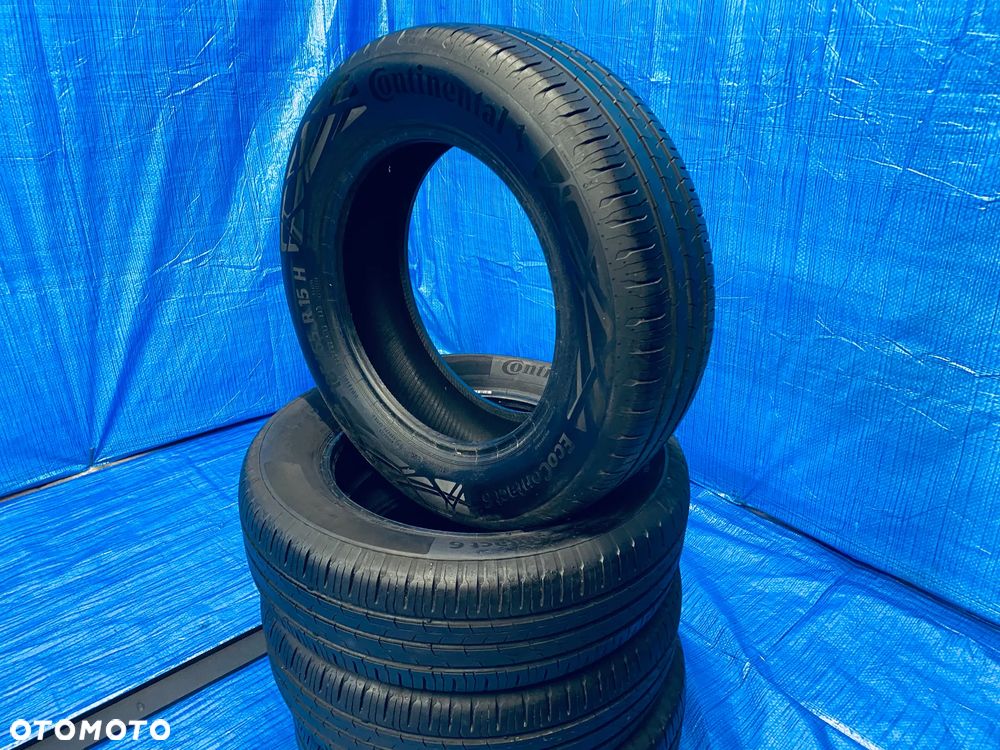 OPONA 15 OPONY LETNIE LATO KOMPLET OPON 4SZT CONTINENTAL ECOCONTACT 6  185/65R15 88H  BIEŻNIK 6,0mm  ROCZNIK 2020 - 4