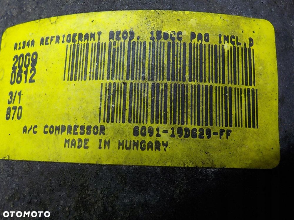 FORD MONDEO IV MK4 SPRĘŻARKA KLIMATYZACJI 6G91-19D629-FF - 5
