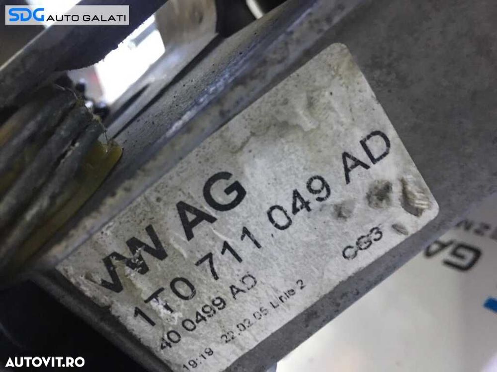 Timonerie cu Nuca si Manson Cutie Manuala Volkswagen Caddy 3 1.9TDI 2003 - 2010 Cod 1T0 711 049 AD 1T0711049AD - 3
