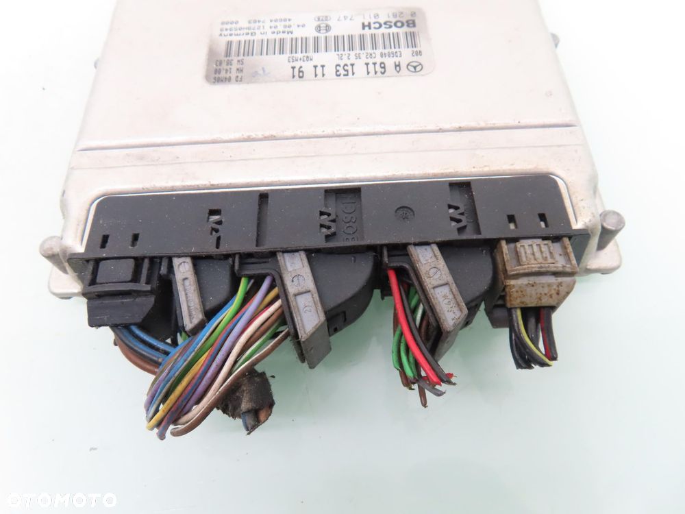 STEROWNIK MERCEDES SPRINTER I W903 208 CDI A6111531191 0281011747 - 3