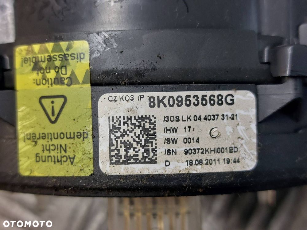 MANETKA PRZEŁĄCZNIK ZESPOLONY TAŚMA SYGNAŁU AIRBAG A4 B8 8K0953568G - 4