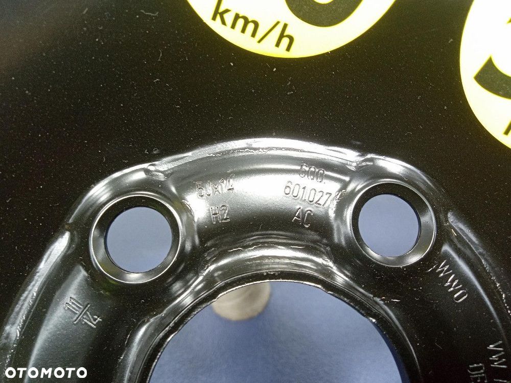 SEAT 4 IV 15- VW, SKODA  KOŁO DOJAZDOWE  5JX14 165/70 R14 81T  600601027AC - 3