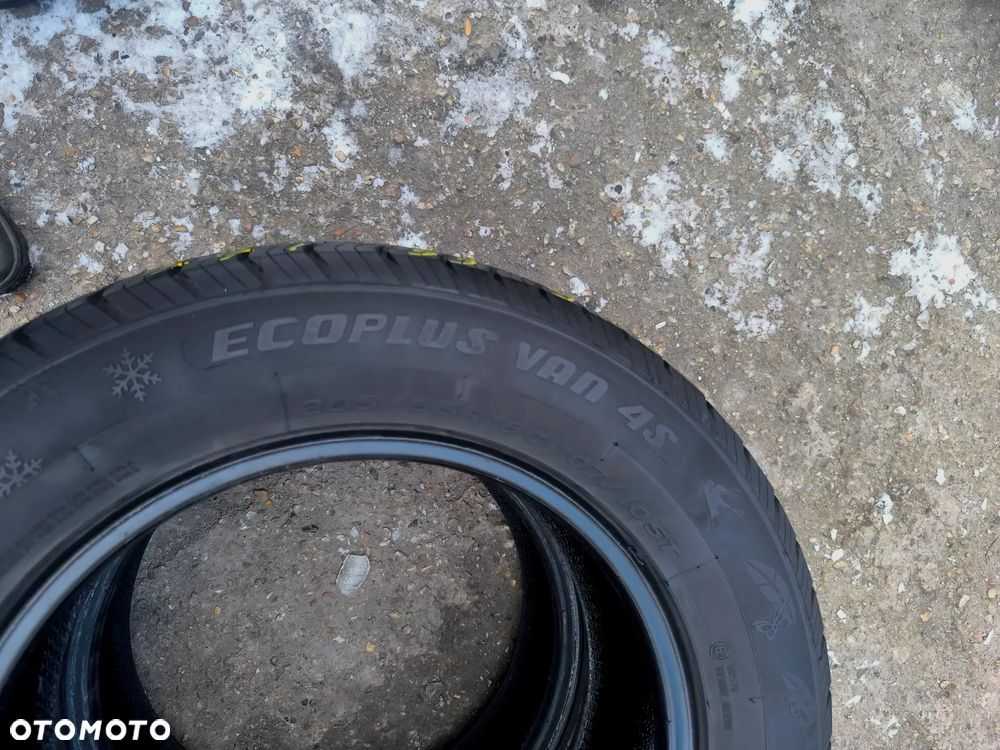 205/65R16C 107/105T 16 C Opony Całoroczne Wielosezonowe FORTUNA ECOPLUS VAN 4S 5,5mm Legnica ALU-RAD 23r. 205/65 - 6