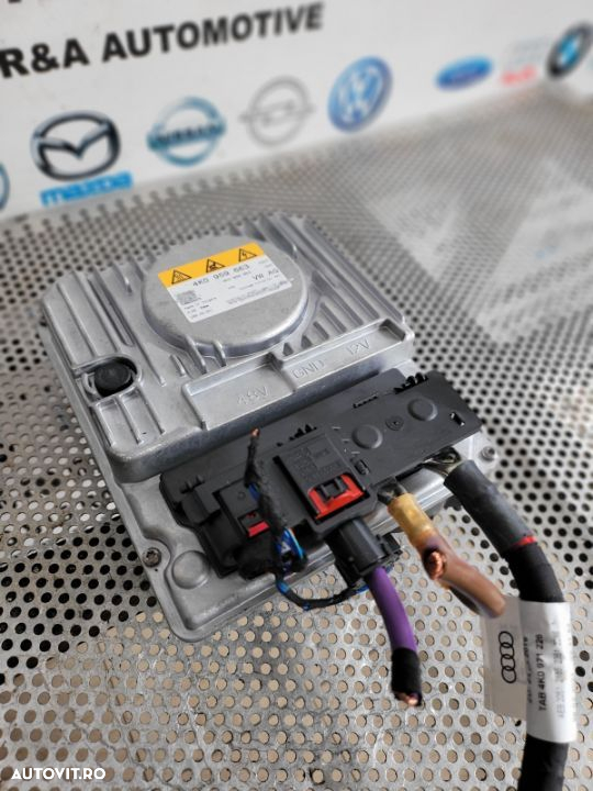 Invertor Transformator 12V-48V Audi Vw Porsche Hybrid Dupa 2018 A6 A7 A8 Q7 Q8 Touareg Cayenne - 3