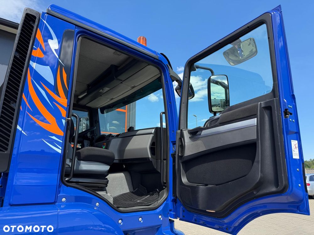 MAN TGM TGL TGS 18.250 // E6 // wywrotka + HDS HMF z pilotem // 4x2 // budowlanka // kiper wywrot żuraw dzwig kran crane - 33