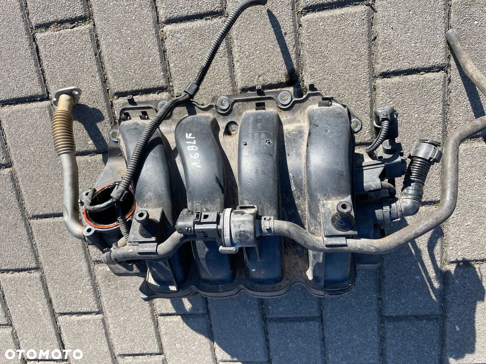 AUDI A3 VW GOLF V 1,6 FSI wtrysk paliwa kolektor cewka PRZEPUSTNICA kolektor ssący - 9