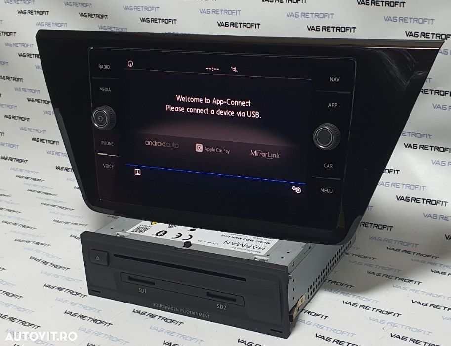 Navigatie Originala VW Tiguan 2 AD1 Touran MIB2 MIB 2 Discover Media - 4